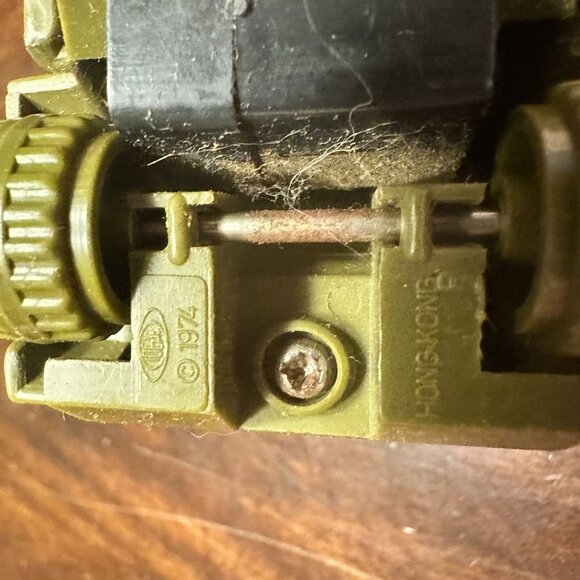 Vintage Ideal 1974 Camo Mighty Mo Military Tank #7125 - Picture 7 of 7